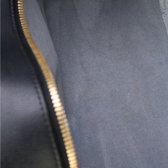 Senreve Shoulder Bag, Black Leather, Gold-Tone Hardware, Doctor Bag - Picture 5 of 5